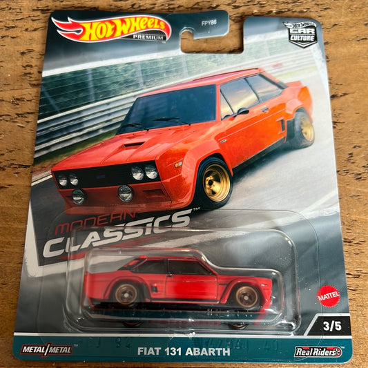 Hot Wheels Premium Modern Classics Fiat 131 Abarth