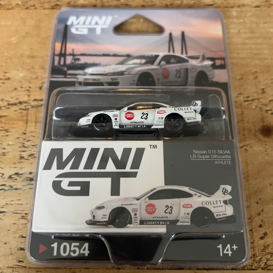 Mini GT Nissan S15 Silvia LB Super Silhouette Athlete #1054 Blister