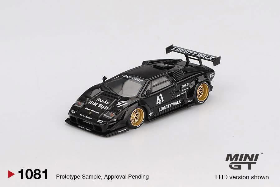 Mini GT Lamborghini Countach LB Works #1081