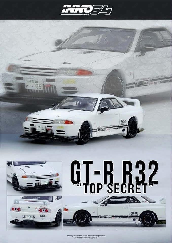 Inno64 Top Secret Nissan Skyline R32 GTR