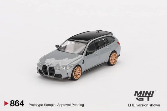 Mini GT BMW M3 Competition Touring Brooklin Grey