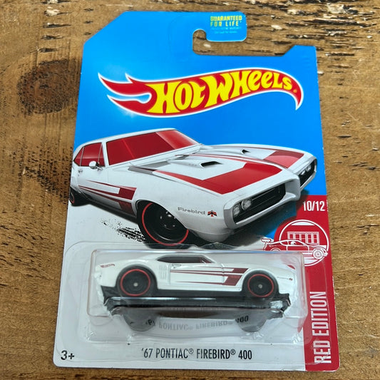 Hot Wheels US Exclusive Red Edition 67’ Pontiac Firebird 400