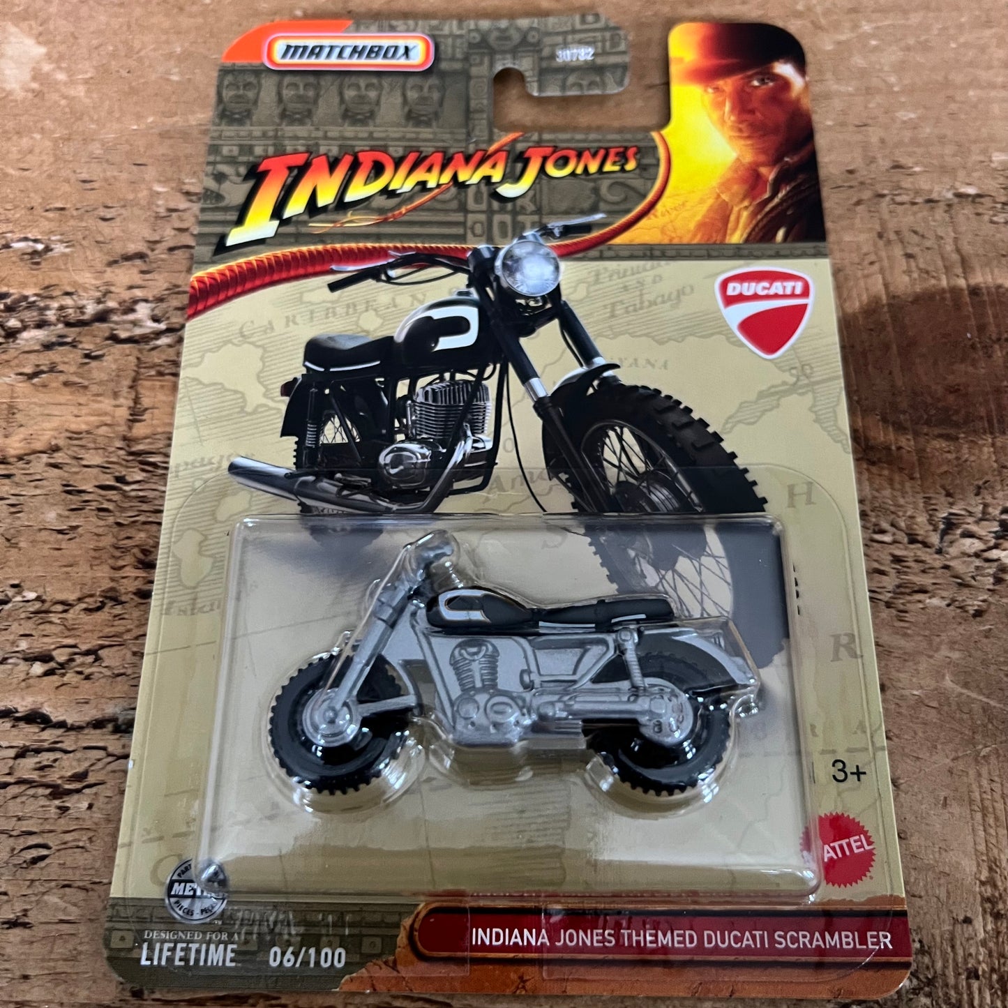 Matchbox Indiana Jones Ducati Scrambler