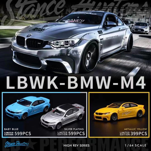 Stance Hunters LBWK BMW M4 Resin Blue