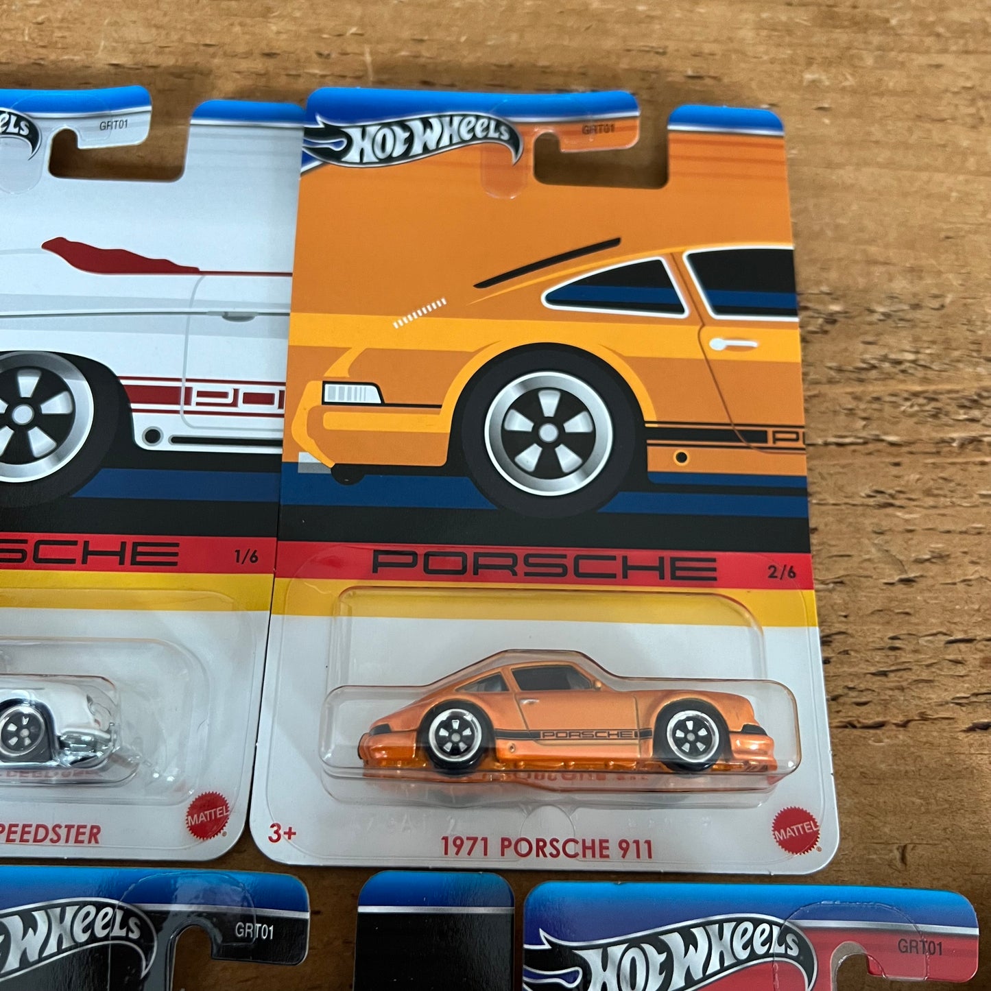 Hot Wheels Porsche Series Set Of 5