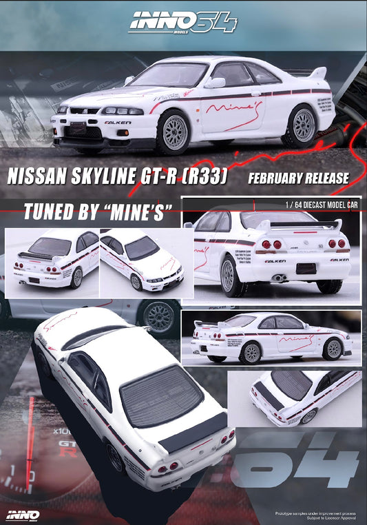 Inno64 Nissan Skyline R33 GTR N1 Tuned By Mines