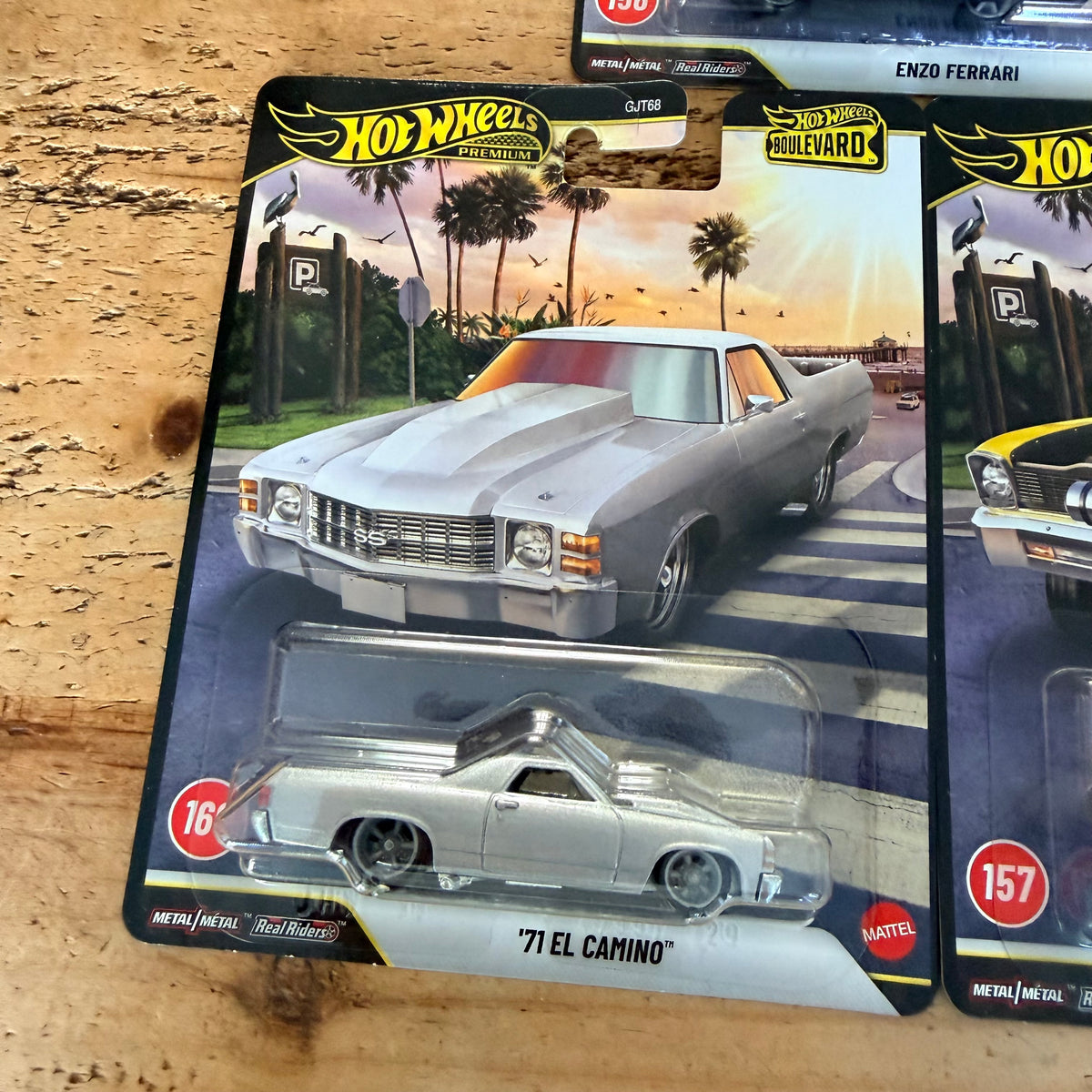 Hot Wheels Premium Boulevard Full Set Of 5 Inch 156-160