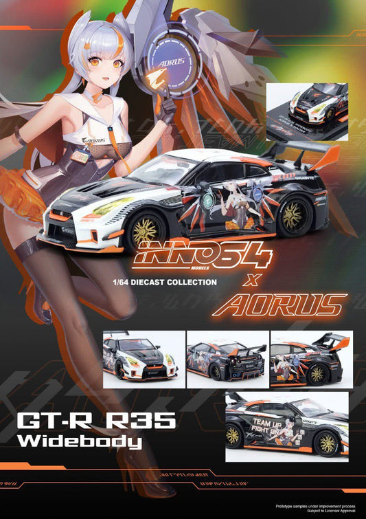 Inno64 Adrus Limited Edition Nissan R35 GTR Widebody