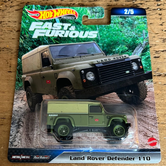 Hot Wheels Premium Fast & Furious Land Rover Defender 110