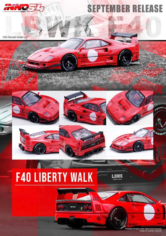 Inno64 Ferrari F40 Liberty walk
