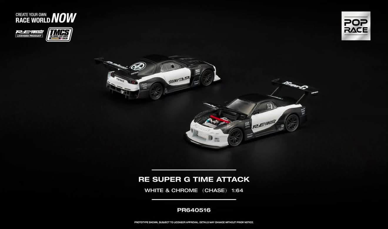 Pop Race TMCS Event Exclusive Mazda RX7 RE Super G Time Attack