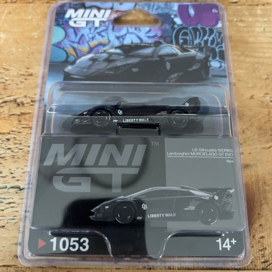 Mini GT LB Silhouette Works Lamborghini Murcielago GT Evo #1053 Blister