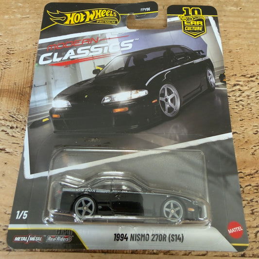 Hot Wheels Premium Modern Classics 1994 Nismo Nissan S14 270R