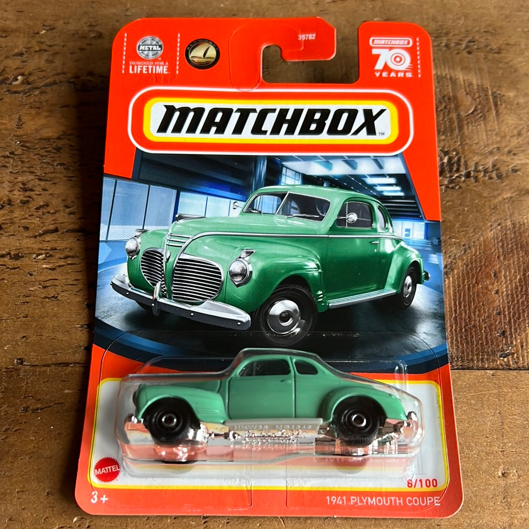 Matchbox 1941 Plymouth Coupe