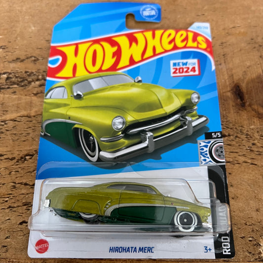 Hot Wheels Mainline US Card Hirohata Merc