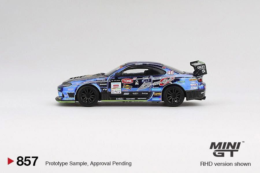 Mini GT Nissan Silvia S15 D1 Grand Prix D-Max #857