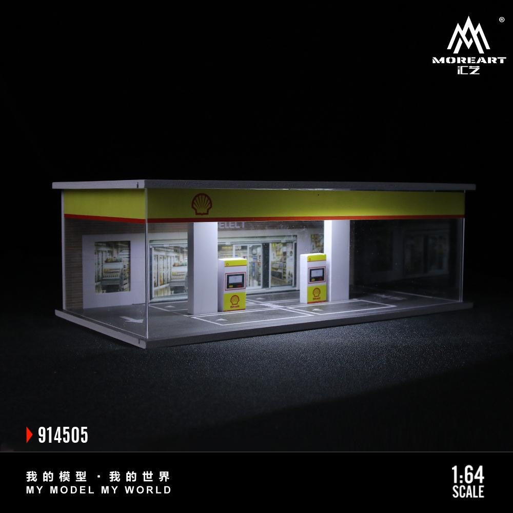 More Art Diorama Shell Petrol Station
