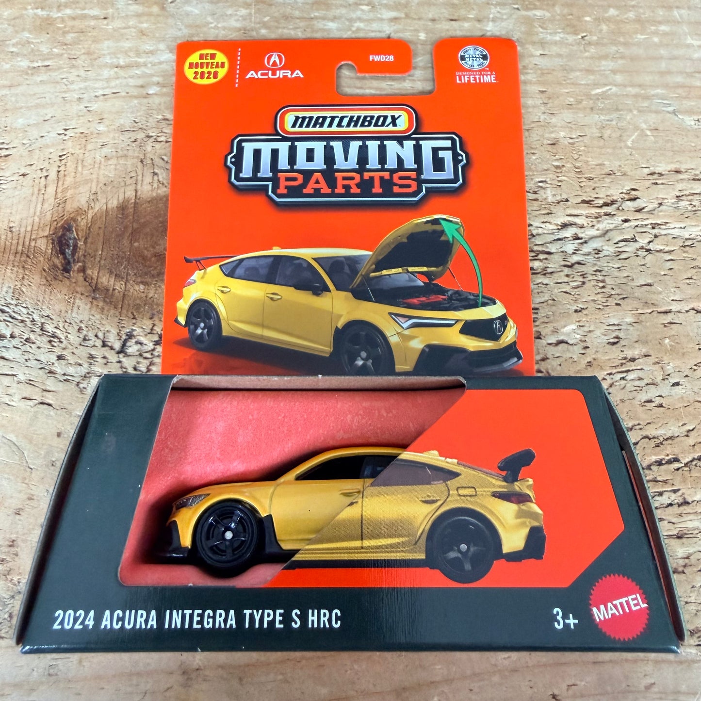 Matchbox Moving Parts 2024 Acura Integra Type S HRC