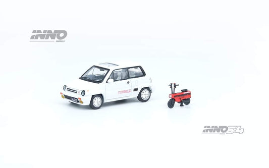 Inno64 Honda City Turbo II With Motocompo