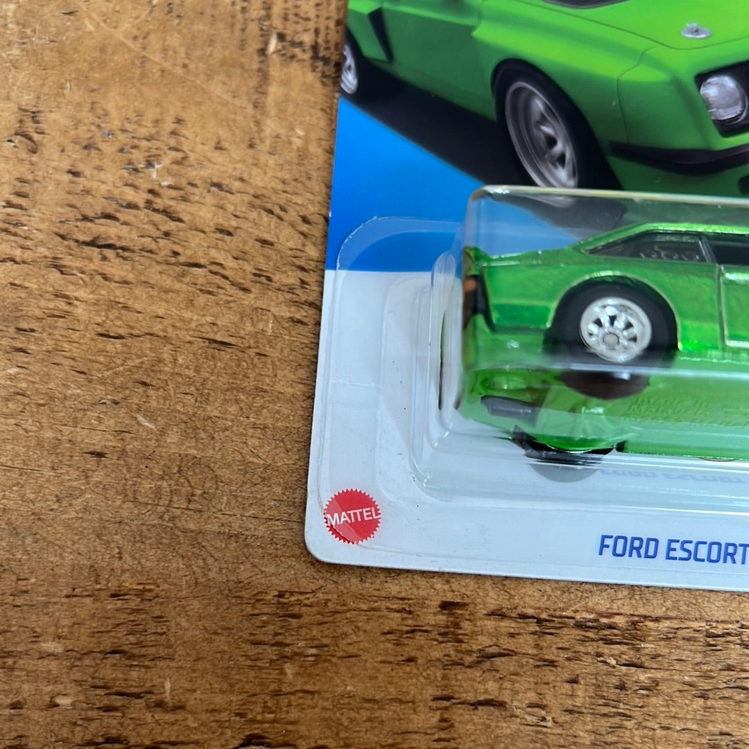 Hot Wheels Super Treasure Hunt US Card Ford Escort RS2000
