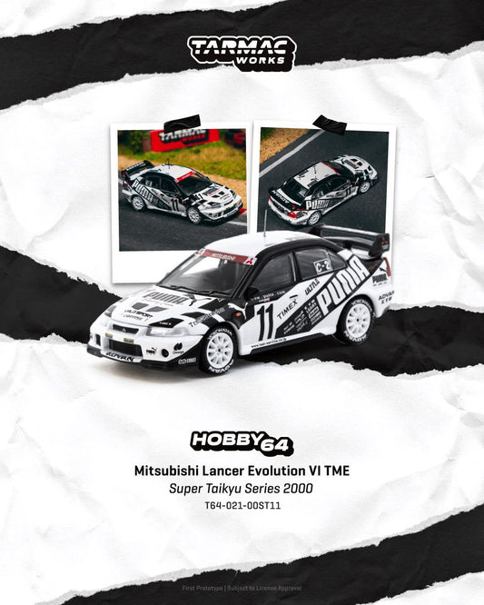 Tarmac Works Mitsubishi Lancer Evolution VI TME Super Taikyu Series 2000