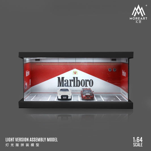 MoreArt Diorama Marlboro Parking Lot Scene