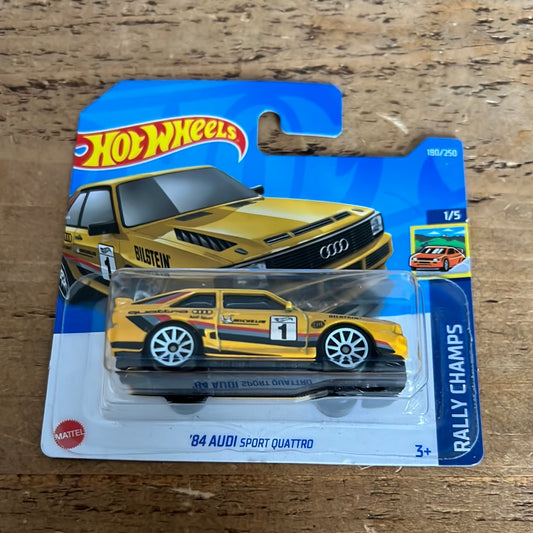 Hot Wheels Mainline 84 Audi Sport Quattro