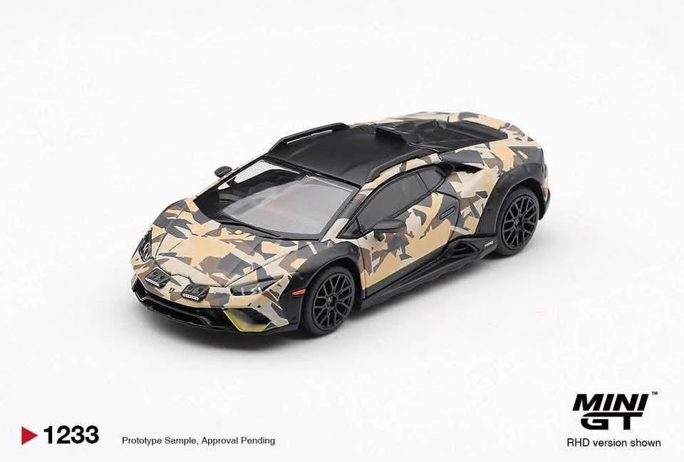 Mini GT Lamborghini Huracan Sterrato All Terrain Set Of 4 MGTS0026