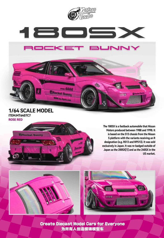 Micro Turbo Nissan 180sx Rocket Bunny