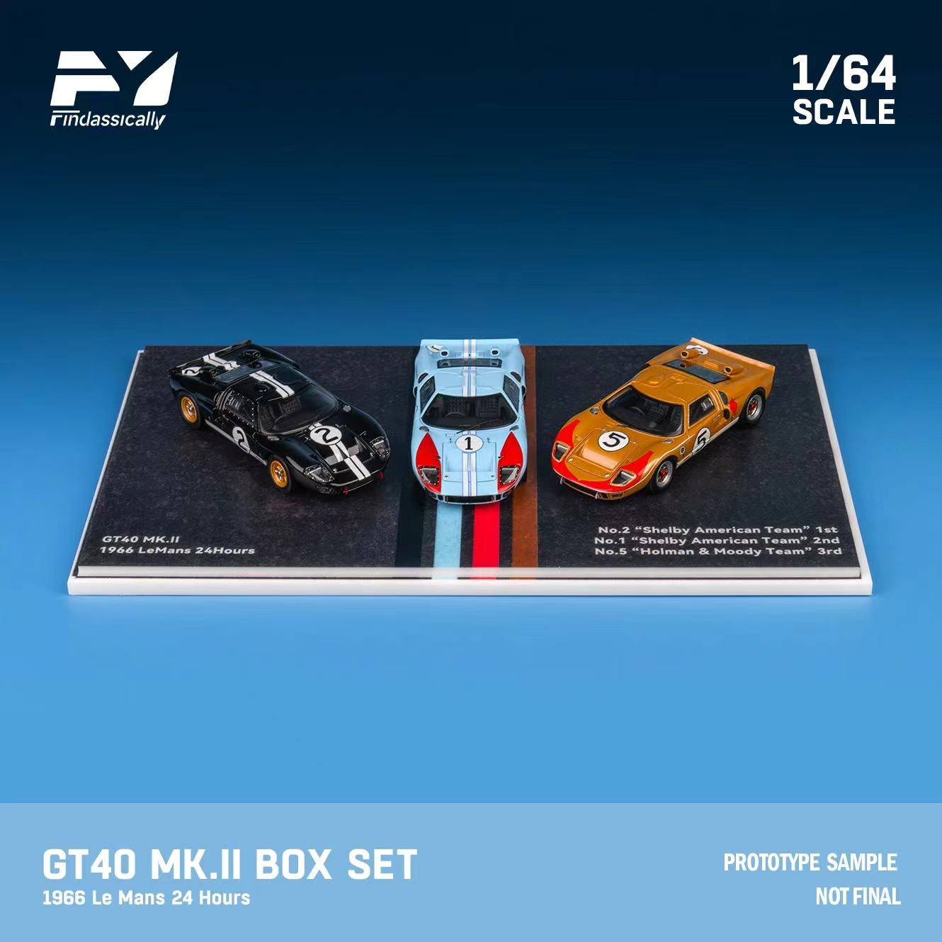 Findclassically Ford GT40 3 Car Box Set