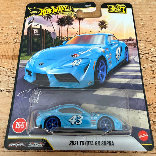 Hot Wheels Premium Boulevard 2021 Toyota GR Supra