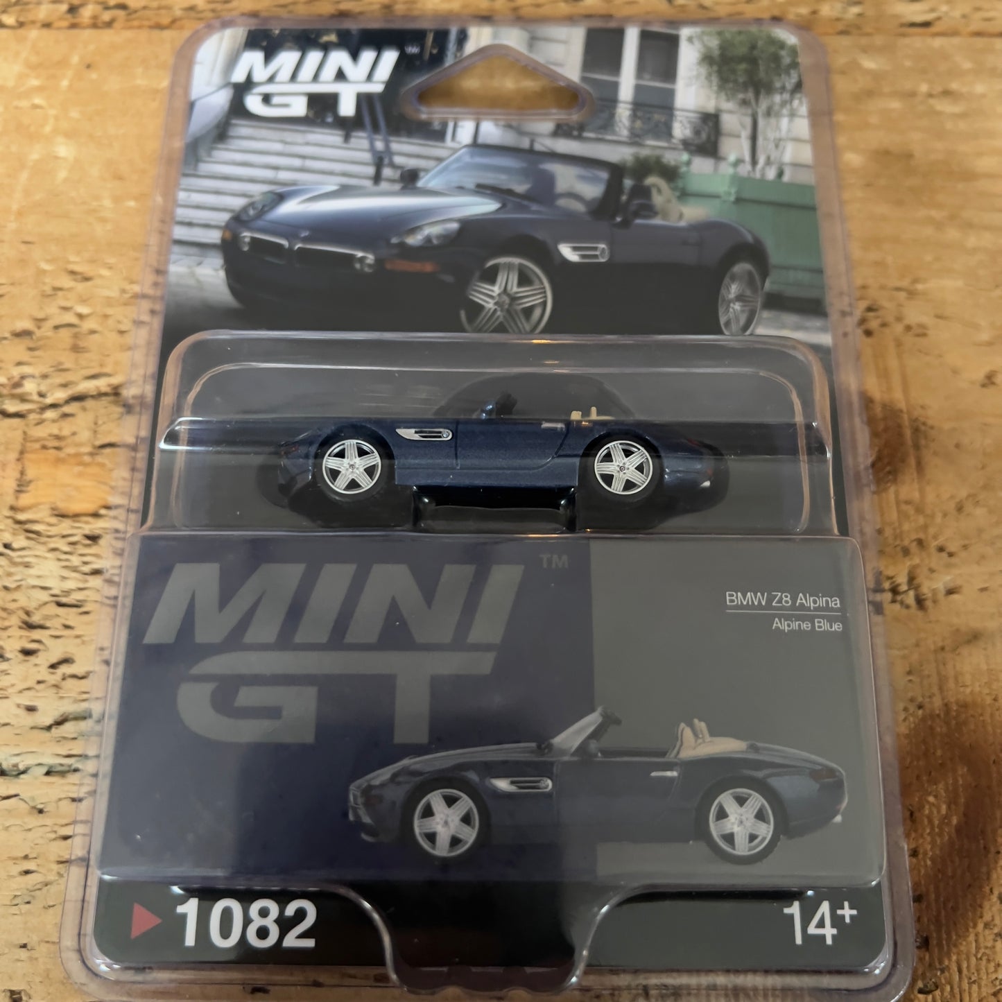 Mini GT BMW Z8 Alpina Alpine Blue #1082 Blister