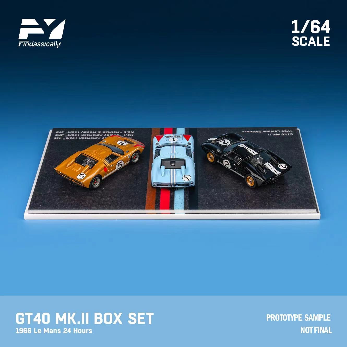 Findclassically Ford GT40 3 Car Box Set