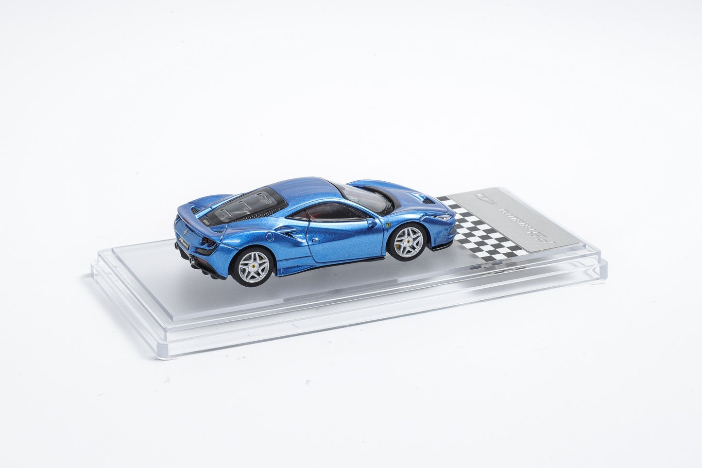 Mini Dream Ferrari F8 Tributo Metal Blue