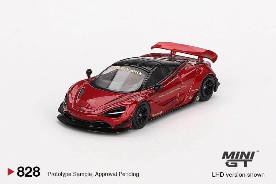 Mini GT McLaren 720S LB Works Gem Red #828