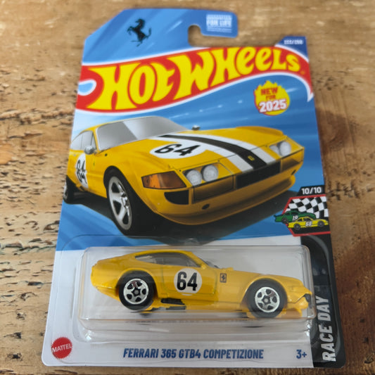 Hot Wheels Mainline US Card Ferrari 365 GTB4 Competizione