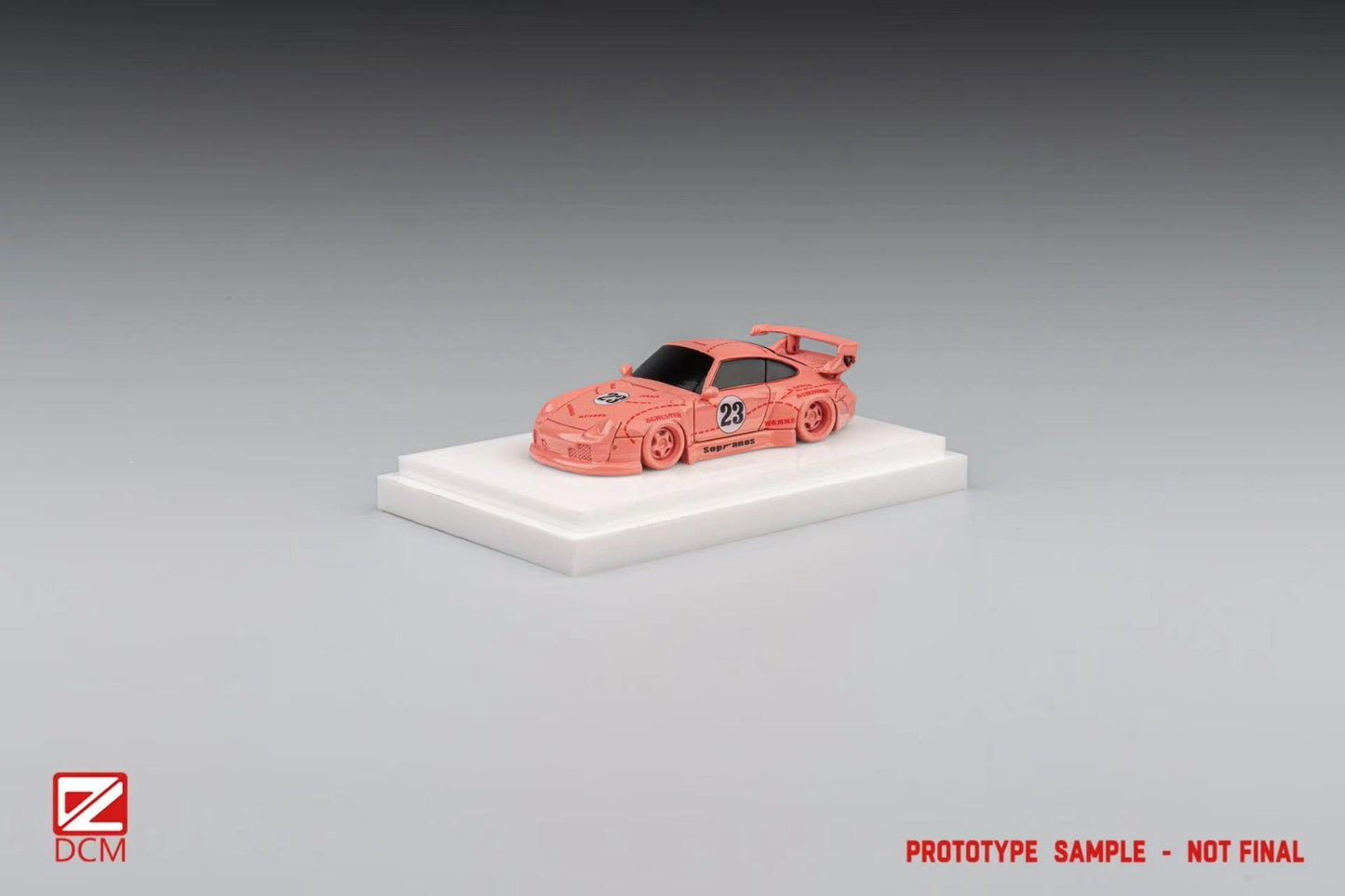 DCM Model Porsche 993 RWB Dark Pink 1/87 Scale