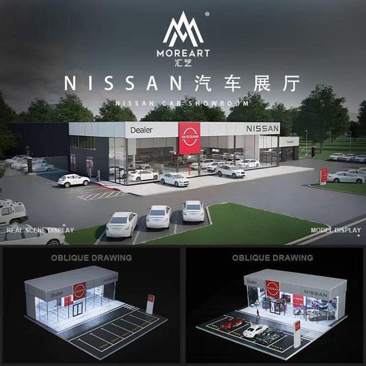 Moreart Diorama Nissan Showroom Dealership