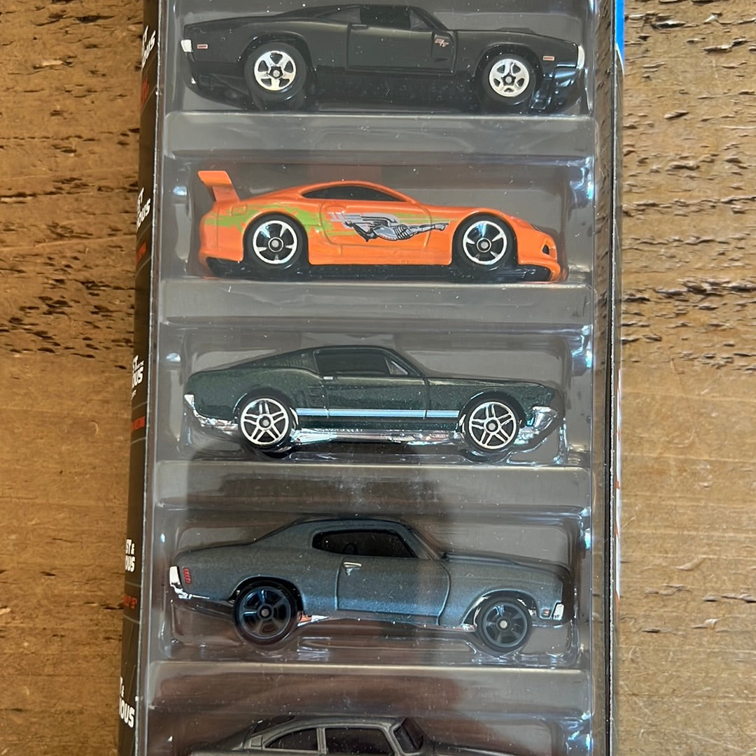 Hot Wheels Mainline Fast & Furious 5 Pack