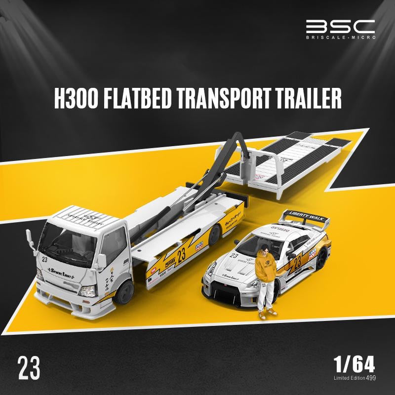 BSC LBWK Hino Pickup Truck & Nissan R35 GTR Set