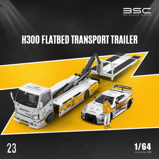 BSC LBWK Hino Pickup Truck & Nissan R35 GTR Set