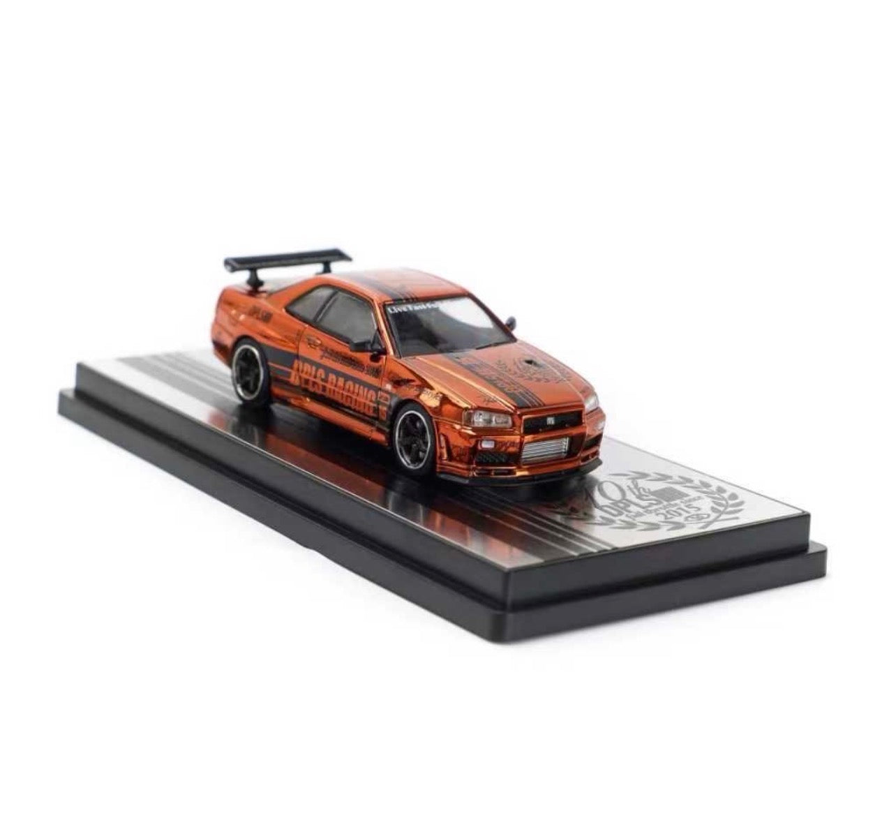 Inno64 x DLPS 10th Anniversary Special Edition Box Set 4 x Nissan Skyline R34 GTR