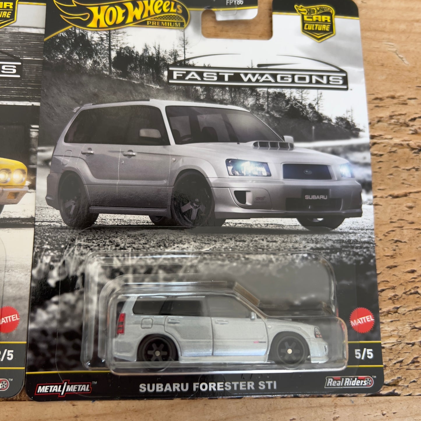 Hot Wheels Premium Fast Wagons Set Of 5