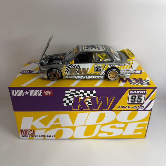 Mini GT x Kaido House BMW E30 M3 KW Chase #194