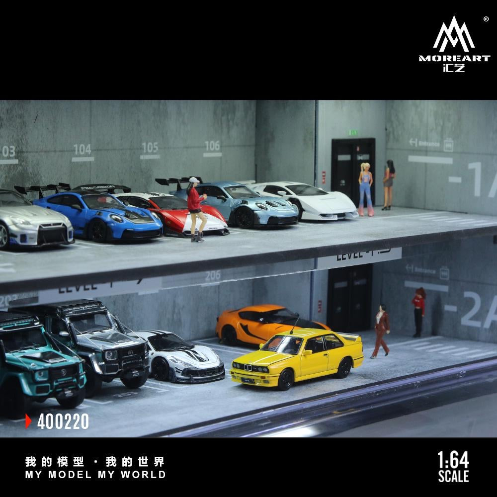 MoreArt Diorama Underground Parking Garage Container