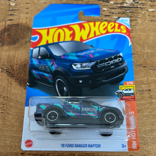 Hot Wheels Mainline 19’ Ford Ranger Raptor HKS