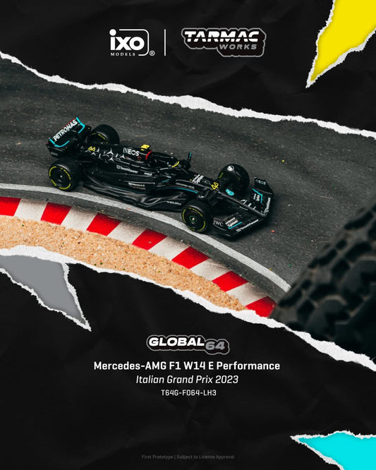 Tarmac Works Mercedes AMG F1 W14 E Performance Lewis Hamilton Italian GP 2023