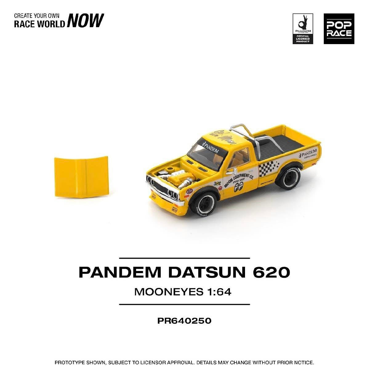 Pop Race Mooneyes Pandem Datsun 620