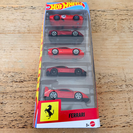 Hot Wheels Ferrari 5 Pack
