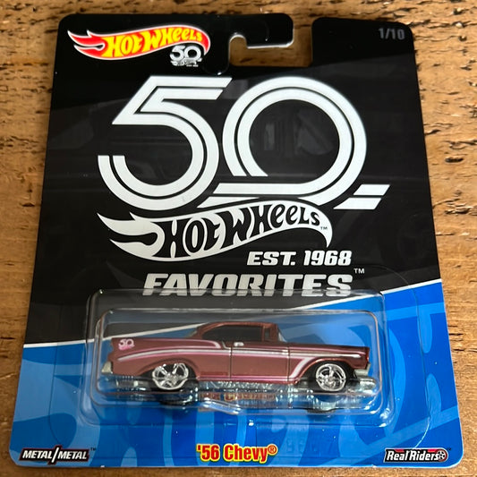 Hot Wheels Premium 50TH Favourites 56 Chevy